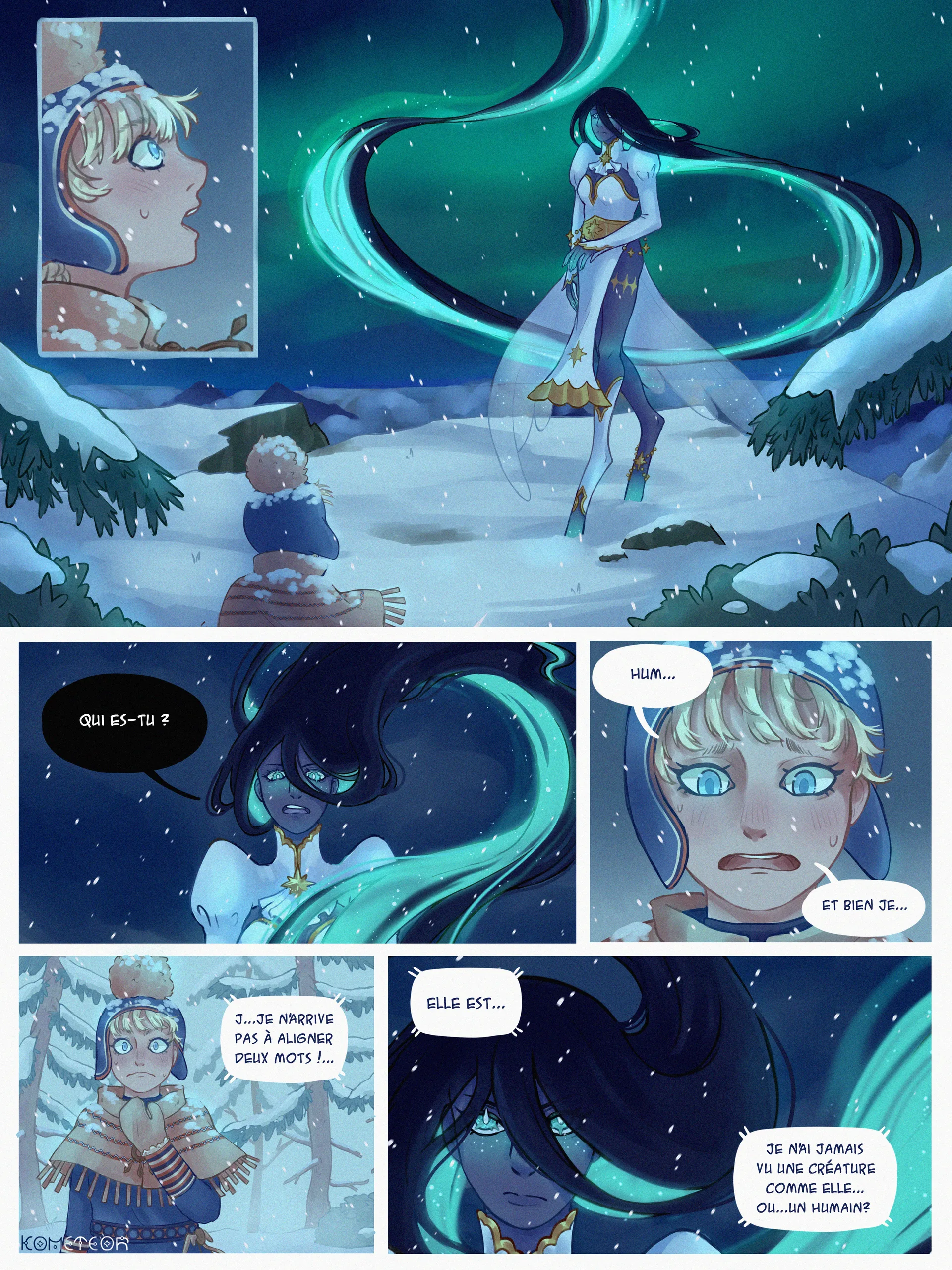 Le Chant des Lumières — Page